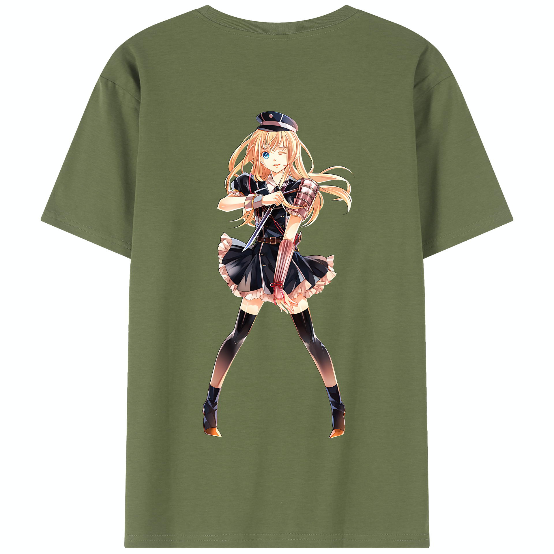 （画像用） 刀剣乱舞 Touken Ranbu 綿100％半袖Tシャツ（背面プリント）